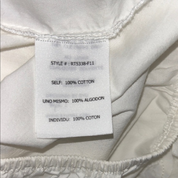 Ryu Women’s Elegant Cream Bow Blouse, Size Small - Picture 6 of 8